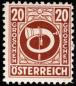 Preview: ANK 0697-0713 Posthorn 1945 complete set